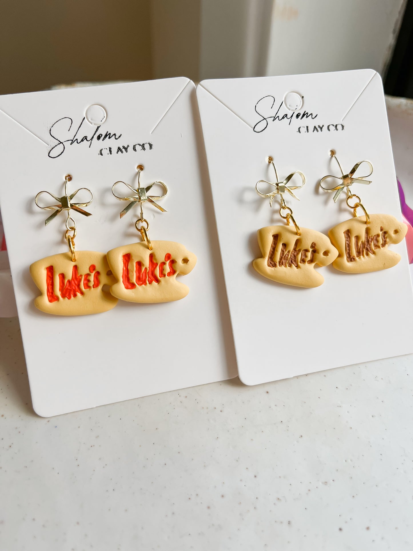 Luke’s Coffee Cup Earrings