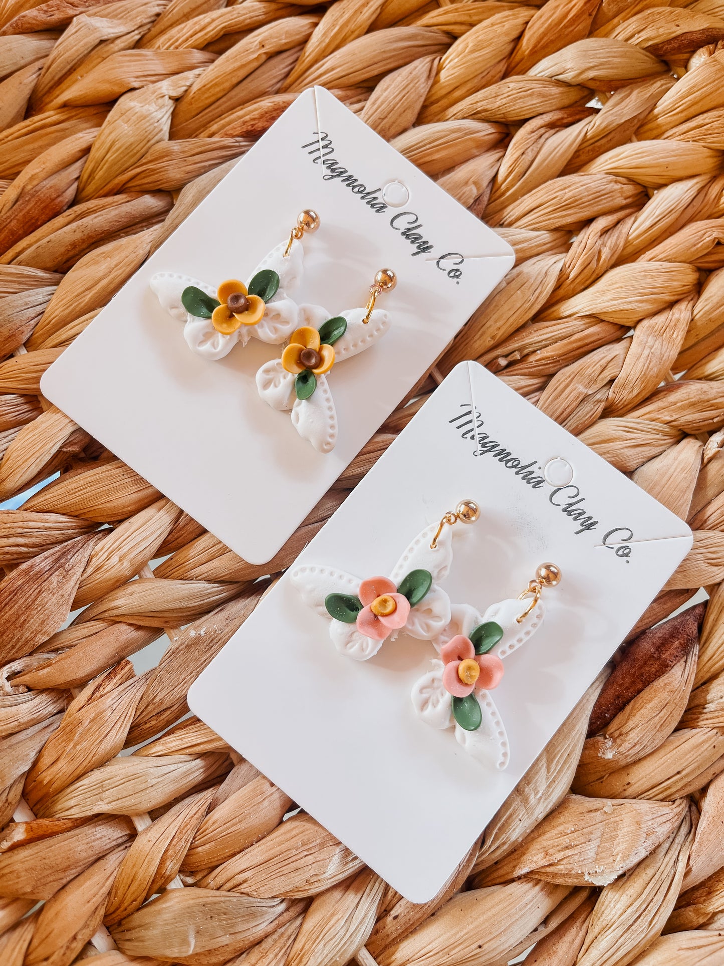 In The Garden Butterfly Earrings