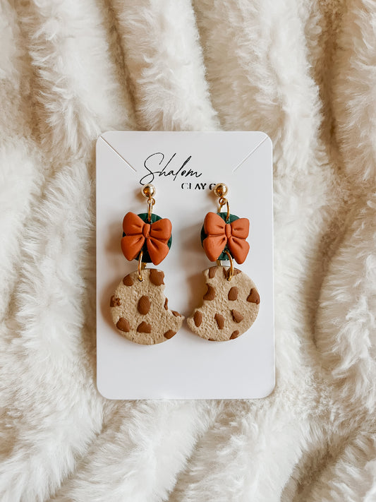 Cookies + Bows Earrings