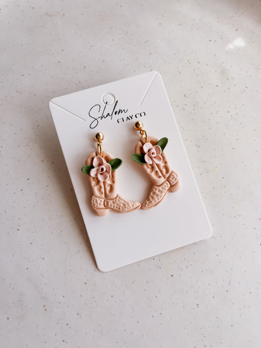 Rosie Boots Earrings