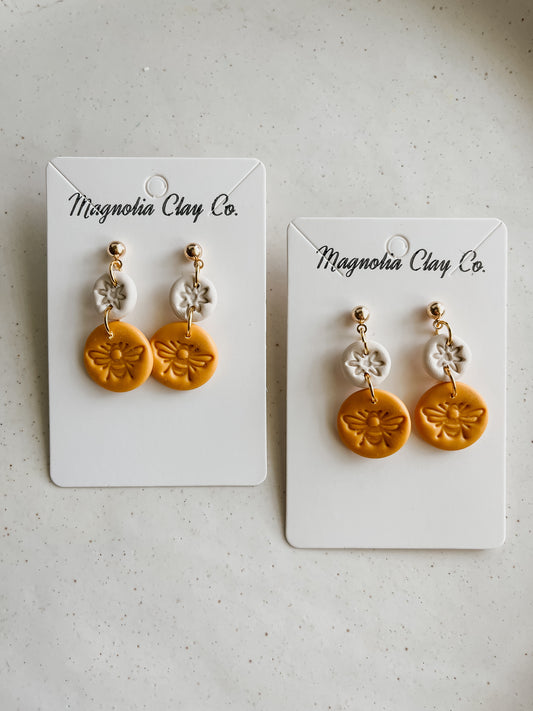 Hey Honey Honeybee Earrings