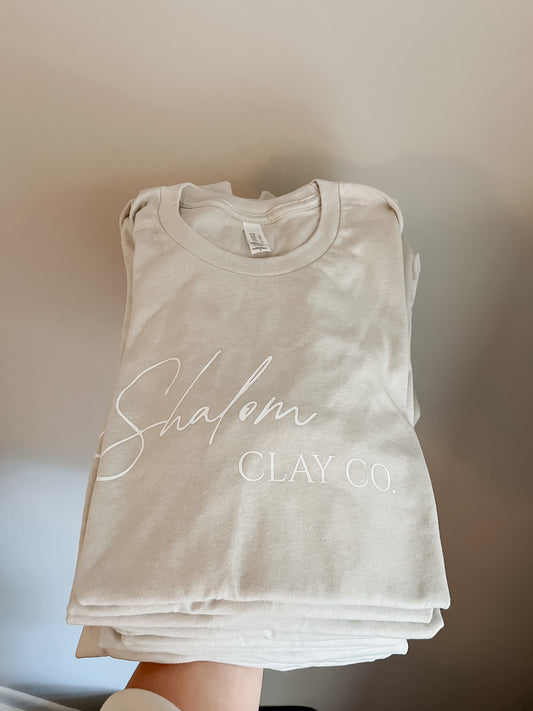Shalom Clay Logo Tees